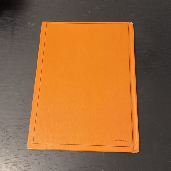 Vintage Rourke Dinosaur Library 7 Books Yellow Orange Peach Decorative Bookshelf - Picture 3 of 16